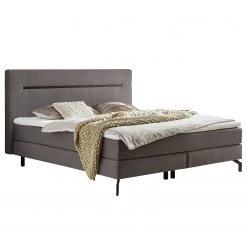 Wimex Lit boxspring Halmstad - 160 x 200cm - Surmatelas en mousse froide
