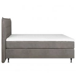Loftscape Lit boxspring Mellen - Gris - 160 x 210cm -Lits & literie Soldes 1000316192 211220 07223700246 DETAILS P000000001000316192