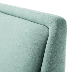 Meise.möbel Lit capitonné Frieda - Tissu Stenja: Océan - 140 x 200cm - Marron - Sans espace de rangement -Lits & literie Soldes 1000316969 220823 071 DETAILS P000000001000316969