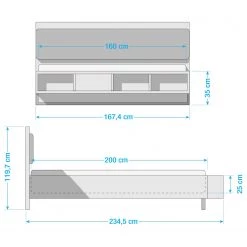 Loftscape Lit Merkin -Lits & literie Soldes 1000324988 220203 150606000500 SKETCH DETAILS P000000001000324988 sketch