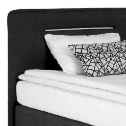 Loftscape Lit boxspring Runner I - Avec éclairage - Microfibre Senga: Noir -Lits & literie Soldes 1000328990 220203 15533800050 DETAILS P000000001000328990
