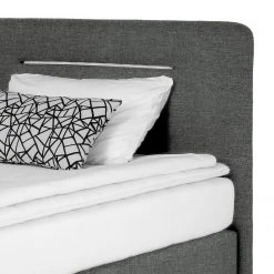 Loftscape Lit boxspring Runner II - Avec éclairage - Tissu Kora: Gris -Lits & literie Soldes 1000329001 220203 155301000050 DETAILS P000000001000329001