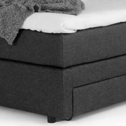 Loftscape Lit boxspring Speedy II - Avec éclairage - Tissu Kora: Anthracite - D2 souple 7 Loftscape Lit boxspring Speedy II - Avec éclairage - Tissu Kora: Anthracite - D2 souple -Lits & literie Soldes 1000329004 220203 16365900050 DETAILS P000000001000329004
