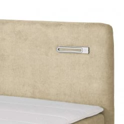 Loftscape Lit boxspring Speedy III - Avec éclairage - Microfibre Senga: Beige - D4 ferme -Lits & literie Soldes 1000329067 220203 16364600040 DETAILS P000000001000329067