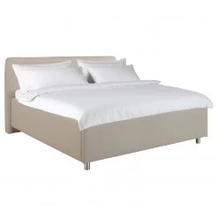Trendline by ADA Lit capitonné Peggy - Beige - 180 x 200cm - D2 souple