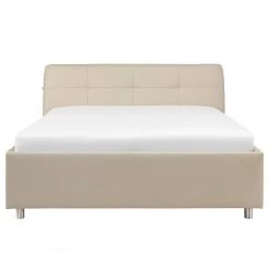Trendline by ADA Lit capitonné Peggy - Beige - 180 x 200cm - D2 souple -Lits & literie Soldes 1000338160 220503 030 DETAILS P000000001000338160