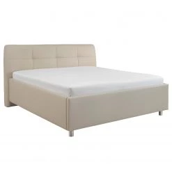 Trendline by ADA Lit capitonné Peggy - Beige - 180 x 200cm - D2 souple -Lits & literie Soldes 1000338160 220503 040 DETAILS P000000001000338160