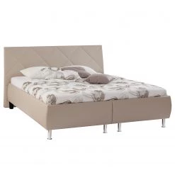 Trendline by ADA Lit capitonné Rosella - Beige - 180 x 200cm