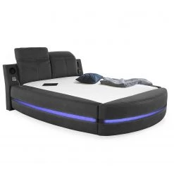 Loftscape Lit boxspring Ryan - Gris foncé