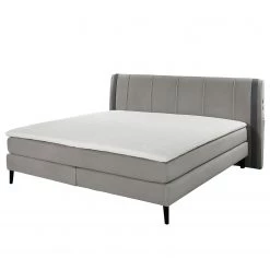 Loftscape Lit boxspring Nirvana - Gris - Matelas double D3/D4 -Lits & literie Soldes 1000340276 220321 030 DETAILS P000000001000340276