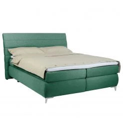 Tom Tailor Lit boxspring Soft Lines Box - Tissu TBO616 soft emerald - 160 x 200cm - D2 souple