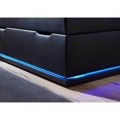 Meise.möbel Lit boxspring Sunshine - Noir - 140 x 200cm -Lits & literie Soldes 1000343744 220420 023 MOOD DETAILS P000000001000343744 mood