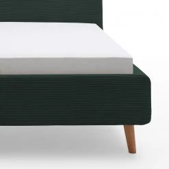 Meise.möbel Lit capitonné Mattis I - Vert foncé - 160 x 200cm - 2 tiroirs de lit -Lits & literie Soldes 1000345443 220425 060 DETAILS P000000001000345443