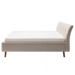 Meise.möbel Lit capitonné Mila II - Beige - 160 x 200cm -Lits & literie Soldes 1000350949 220622 031 DETAILS P000000001000350949