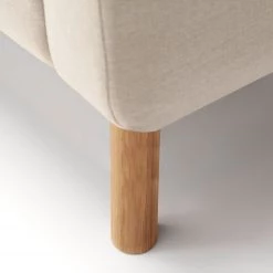 Meise.möbel Lit capitonné Mila II - Beige - 160 x 200cm -Lits & literie Soldes 1000350949 220622 046 DETAILS P000000001000350949