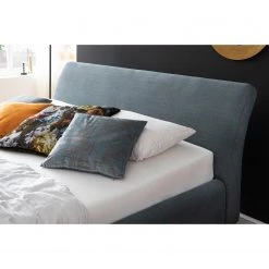 Meise.möbel Lit capitonné Mila I - Gris - 160 x 200cm -Lits & literie Soldes 1000350950 220622 040 DETAILS P000000001000350950
