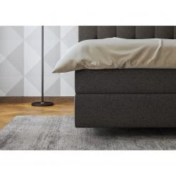 Schlaraffia Lit boxspring Aida Komfort - Tissu - Anthracite - D2 souple -Lits & literie Soldes 1000351469 220616 040 DETAILS P000000001000351469