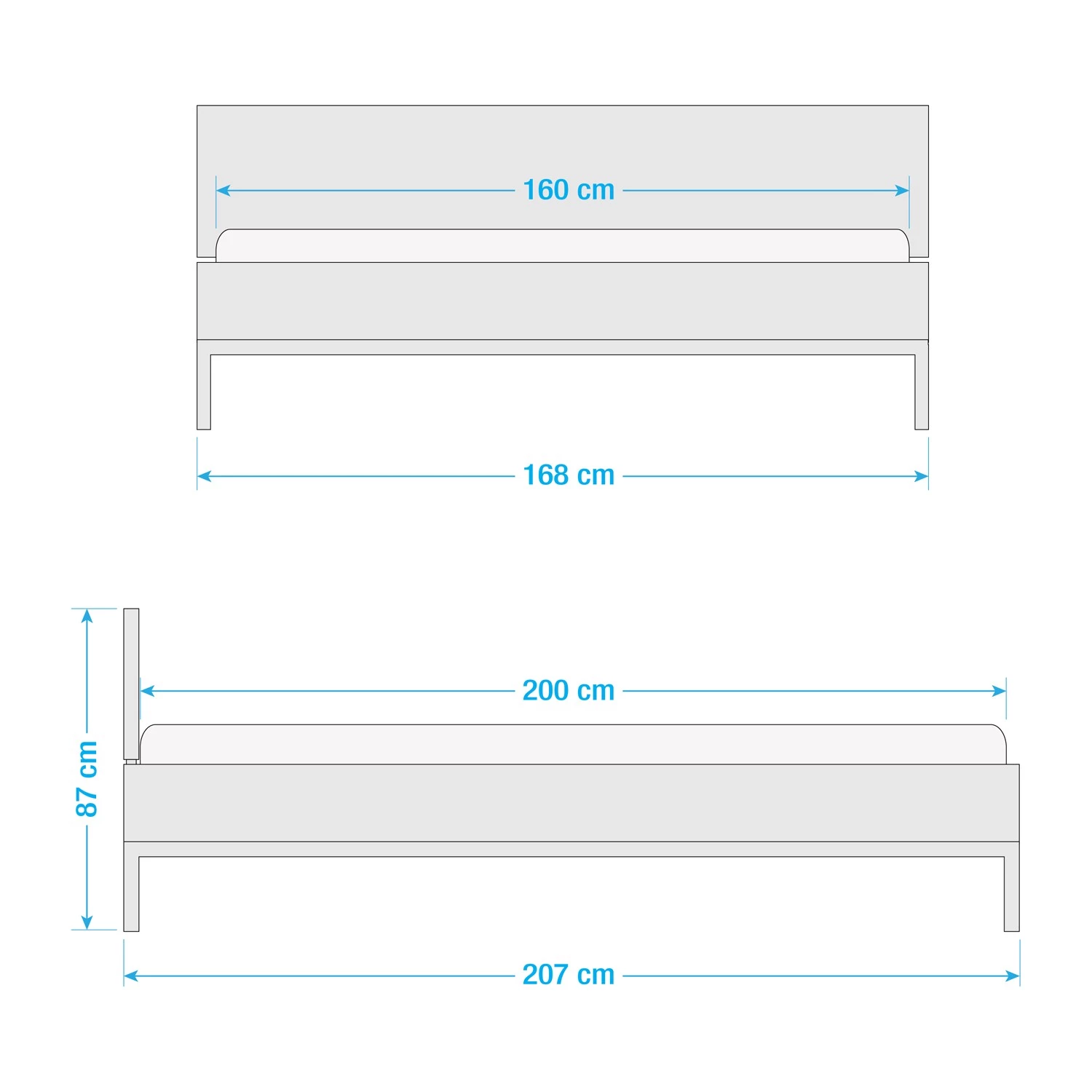 Neue Modular Lit Seveso - 160 x 200cm 3 Neue Modular Lit Seveso - 160 x 200cm – Image 3
