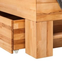 Ars Natura Lit EosWOOD (avec tiroirs) - Duramen de hêtre massif - 180 x 200cm -Lits & literie Soldes bett eos buche massiv geoelt 257230