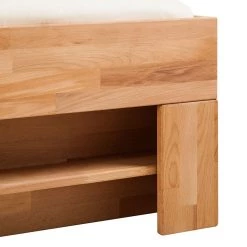 Ars Natura Lit EosWOOD (avec tiroirs) - Duramen de hêtre massif - 180 x 200cm -Lits & literie Soldes bett eos buche massiv geoelt 257232