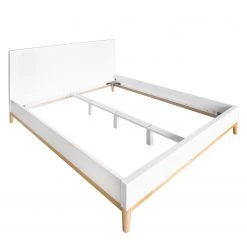 Mørteens Lit Lindholm I - 160 x 200cm -Lits & literie Soldes bett lindholm i mattweiss 140 x 200cm 3596653