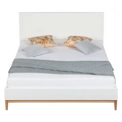 Mørteens Lit Lindholm I - 160 x 200cm -Lits & literie Soldes bett lindholm i mattweiss 160 x 200cm 3777476