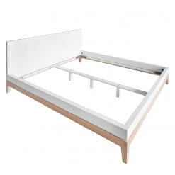 Mørteens Lit Lindholm II - Blanc mat - 180 x 200cm -Lits & literie Soldes bett lindholm ii mattweiss 160 x 200cm 3596697