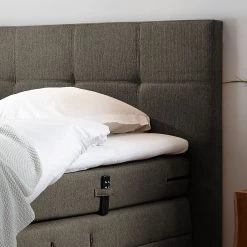 Loftscape Lit boxspring Jamana - Havanne 8 Loftscape Lit boxspring Jamana - Havanne -Lits & literie Soldes boxspringbett jamana motorisch verstellbar inkl topper webstoff grau 4936296