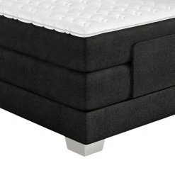 Fredriks Lit boxspring Kinowo - 100 x 200cm -Lits & literie Soldes boxspringbett kinowo motorisch verstellbar webstoff schwarz 180 x 200cm 4928284