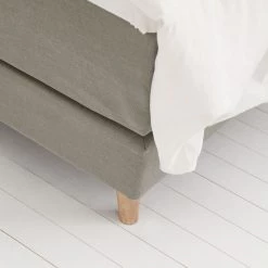Mørteens Lit boxspring Mälby - Beige - 160 x 200cm -Lits & literie Soldes boxspringbett maelby webstoff 140 x 200cm beige 3784156