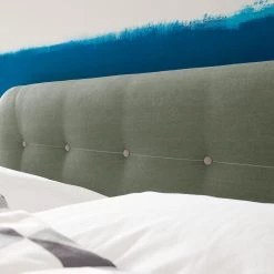 Mørteens Lit boxspring Mälby - Kaki - 160 x 200cm -Lits & literie Soldes boxspringbett maelby webstoff 140 x 200cm khaki 3784196