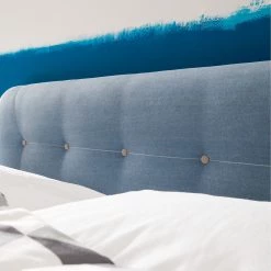 Mørteens Lit boxspring Mälby - Bleu clair mat - 160 x 200cm 27 Mørteens Lit boxspring Mälby - Bleu clair mat - 160 x 200cm -Lits & literie Soldes boxspringbett maelby webstoff 140 x 200cm matt hellblau 3784172