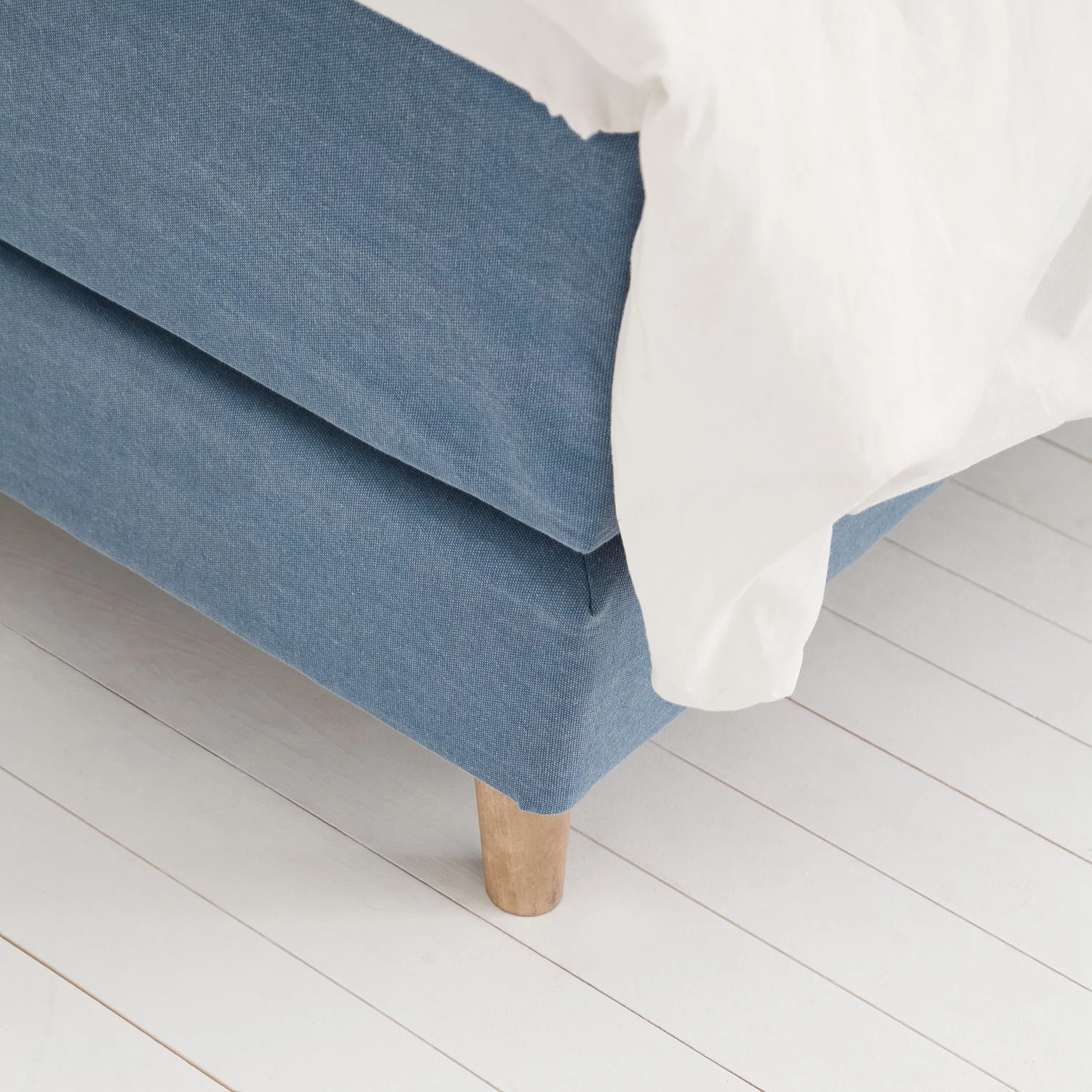 Mørteens Lit boxspring Mälby - Bleu clair mat - 160 x 200cm 11 Mørteens Lit boxspring Mälby - Bleu clair mat - 160 x 200cm – Image 11