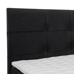 Fredriks Lit boxspring Ramona III - 140 x 200cm -Lits & literie Soldes boxspringbett ramona iii inklusive topper strukturstoff anthrazit 363670