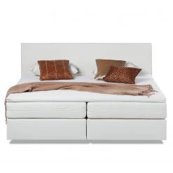 Fredriks Lit boxspring Ramona VI Imitation cuir - Blanc - 160 x 200cm -Lits & literie Soldes boxspringbett ramona vi 180 x 200cm weiss 3977092