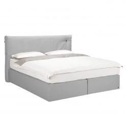 Tom Tailor Lit boxspring Soft Cloud - Tissu TUS : 19 light grey - 180 x 200cm - D2 souple