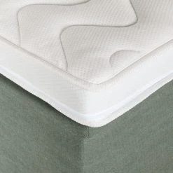 Mørteens Lit boxspring Mälby - Kaki - 160 x 200cm -Lits & literie Soldes boxspringbett sorsele webstoff 3676561