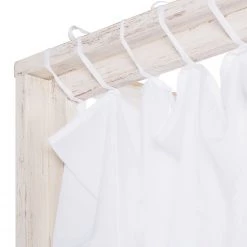 Wolf-Möbel Lit à baldaquin Goa - Acacia massif Blanc -Lits & literie Soldes himmelbett goa white akazie massiv weiss 3230729