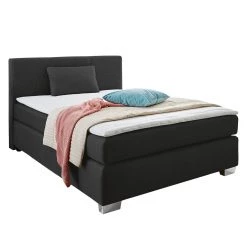 Loftscape Lit boxspring Evita - Noir - 140 x 200cm