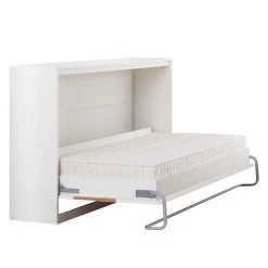 Fredriks Lit escamotable KiYDOO smart - Blanc - 90 x 200cm - Sans matelas