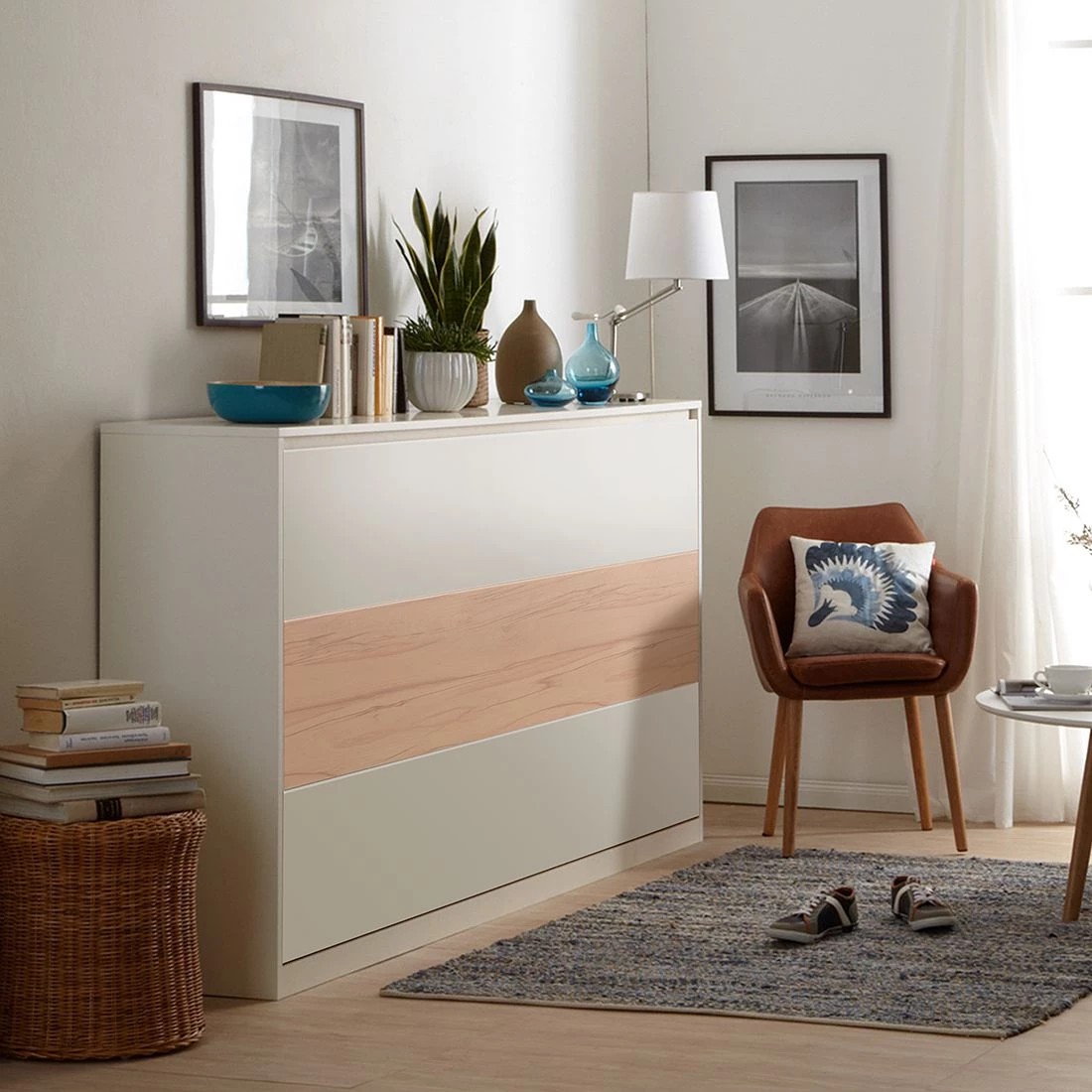 Fredriks Lit escamotable KiYDOO smart - Blanc - 90 x 200cm - Sans matelas 5 Fredriks Lit escamotable KiYDOO smart - Blanc - 90 x 200cm - Sans matelas – Image 5