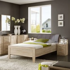 Wiemann Lit confort II Meran - 120 x 190cm -Lits & literie Soldes komfortbett ii meran eiche saegerau dekor 120 x 190cm 2937797