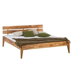 Ars Natura Lit en bois massif JillWOOD - Chêne - 160 x 200cm