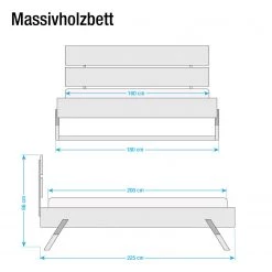 Ars Natura Lit Breuberg - 160 x 200cm 9 Ars Natura Lit Breuberg - 160 x 200cm -Lits & literie Soldes massivholzbett breuberg wildeiche massiv 160 x 200cm 4091528