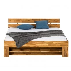 Ars Natura Lit en bois massif EosWOOD - Avec tiroirs - Chêne massif - Chêne - 160 x 200cm -Lits & literie Soldes massivholzbett eoswood inklusive 4 bettkaesten eiche massiv liegeflaeche 180 x 200 cm 1807750