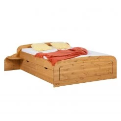 Ars Natura Lit en bois massif Fia - Epicéa naturel teinté & ciré - 140 x 200cm 32 Ars Natura Lit en bois massif Fia - Epicéa naturel teinté & ciré - 140 x 200cm -Lits & literie Soldes massivholzbett fia kiefer massiv 140 x 200cm kiefer natur gebeizt gewachst 3111517