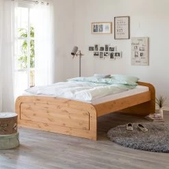 Ars Natura Lit en bois massif Fia - Epicéa naturel teinté & ciré - 140 x 200cm 22 Ars Natura Lit en bois massif Fia - Epicéa naturel teinté & ciré - 140 x 200cm -Lits & literie Soldes massivholzbett fia kiefer massiv 140 x 200cm kiefer natur gebeizt gewachst 3111533