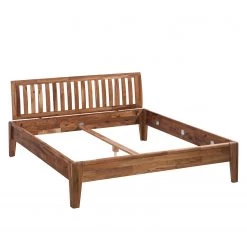 Ars Natura Lit en bois massif LayaWOOD - Chêne - 180 x 200cm -Lits & literie Soldes massivholzbett layawood 140 x 200cm eiche 4809948