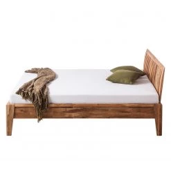 Ars Natura Lit en bois massif LayaWOOD - Chêne - 180 x 200cm -Lits & literie Soldes massivholzbett layawood 140 x 200cm eiche 4809956