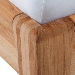 Ars Natura Lit en bois massif LayaWOOD - Duramen de hêtre - 140 x 200cm -Lits & literie Soldes massivholzbett layawood kernbuche massiv geoelt 140 x 200cm 1054454